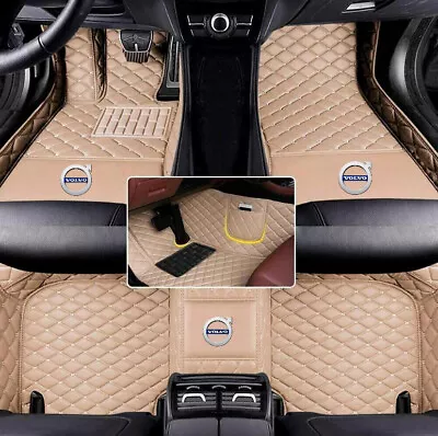 For Volvo All Models Custom Waterproof Anti Slip Car Floor Mats Cargo Liners Set • $41.55