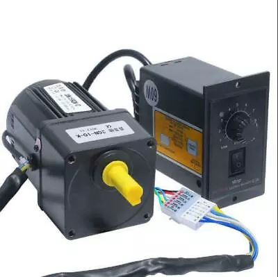 25W AC Gear Motor Electric Variable Speed Controller Strong 4.2-415 RPM/Min • $105.38