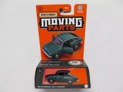 New 2024 Moving Parts Matchbox - Dark Green 1965 Volkswagen 1600 TL Fastback • $5.50