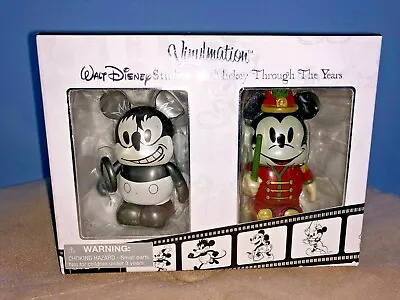 Disney 3  Vinylmation - MICKEY THROUGH THE YEARS - PLANE CRAZY & BAND CONCERT • $19.47