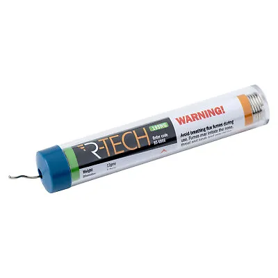 R-TECH 856866 Lead-Free Solder Wire 19SWG 1.0mm 12g Tube • £7.24