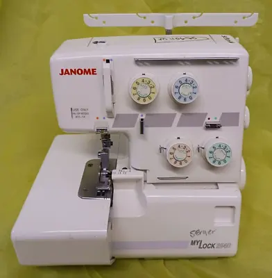 JANOME MYLOCK 204D SERGER MACHINE - No Needle Or Foot Pedal • $190