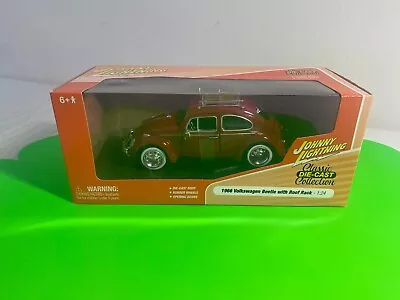 2023 Johnny Lightning 1966 Volkswagen Beetle With Roof Rack Classic 1:24 NEW • $13.50