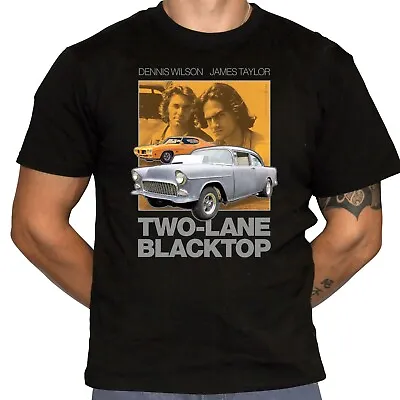 Two Lane Blacktop T-Shirt - Cult Classic Car Movie - 100% Cotton T-Shirt • $26.95