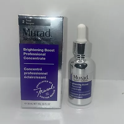 Murad Technoceuticals Brightening Boost Professional Concentrate 1oz/30mlNew • $39