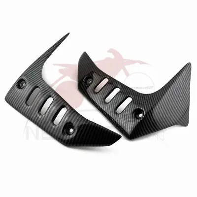 Radiator Panel Fairing Carbon Fiber Cover Protector For Kawaski Z750 2004-2006 • $85.99