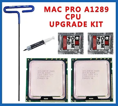 12 Core 2010 2012 Apple Mac Pro 51 Pair X5680 3.33GHz XEON CPU Upgrade Kit 51 • $109.95