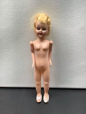 Vintage 1960s Plastic Sleepy Eyes 8” Doll Blonde Hair / Made In Hong Kong • $5.80