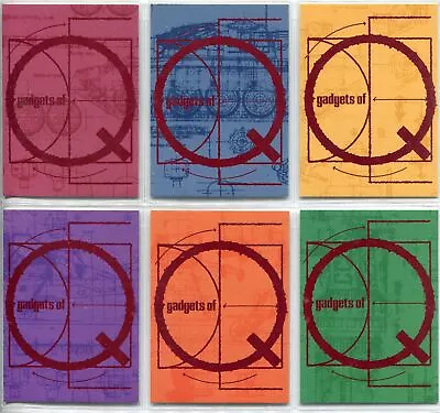 Graffiti James Bond Goldeneye Complete Gadgets Of Q Chase Card Set Q1-6 • $18.06