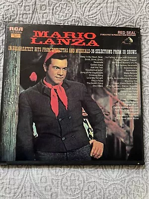 Mario Lanza In His Greatest Hits From Operettas & Musicals –  VCS-6192(e)  3-LP • $5.89