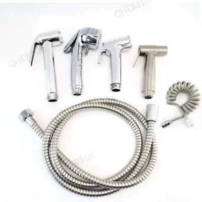 Self Clean Handheld Bathroom Bidet Shower Head Toilet Spray Gun Sprayer Hose 6H • £2.98