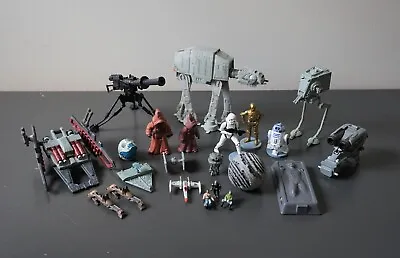 Star Wars 90s Micro Figures Characters Machines Toys Mixed Lot Of 22 • $25