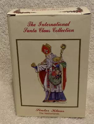 1992 International Santa Claus Sinter Klaus The Netherlands Figurine W/Box • $9.99