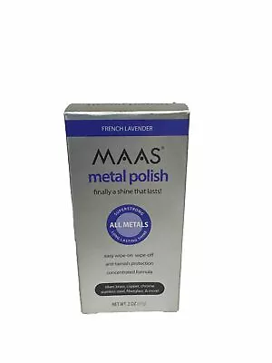 MAAS All Metal Polish 2oz Tube NIB French Lavender Sealed New • $38.99