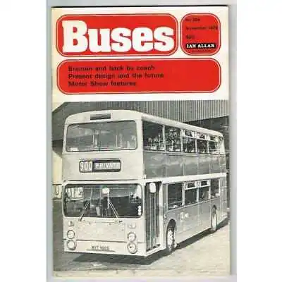 Buses Magazine November 1978 Mbox3074/c  Bermen And Back By Coach • $4.91