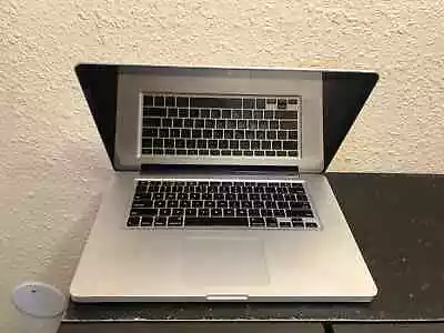 A1286 15  MacBook Pro Chassis No Logic Board LCD & Keyboard Tested Working Read • $59.14
