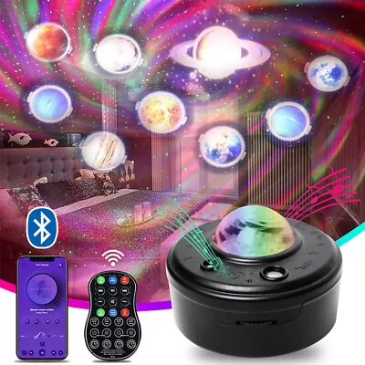 Star Projector Aurora Galaxy North Light Planet Projector Music Speaker For Kids • $33.24