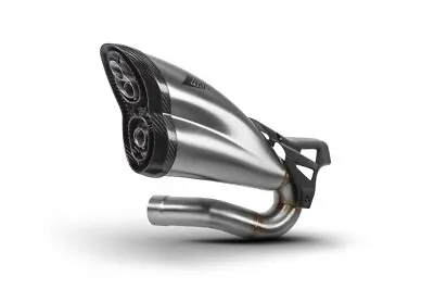 Triumph Rocket 3 2020-2023 Zard Exhaust Slipon Silencer Carbon-Caps & Shield New • $2453