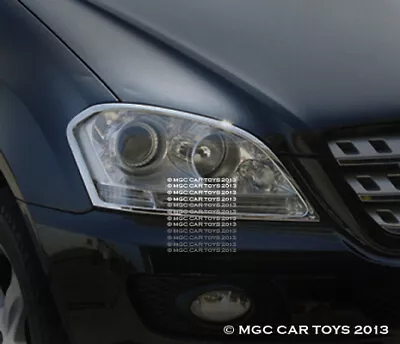 Mercedes ML 2005-09 Chrome Trim Set For Headlights ( Trims Only NOT Lights) • $89