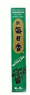 Morning Star - Japanese Incense - Cedarwood Fragrance - 50 Sticks • £4.95
