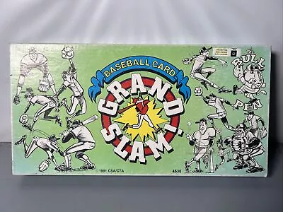 Baseball Card Grand Slam Board Game 1991 Complete Reading Math Geography Skills • $10