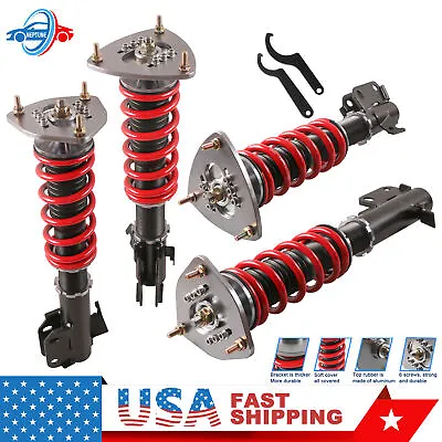 4PCS Coilovers Struts Adj For 03-08 Subaru Forester 02-07 Impreza 05 Saab 9-2X • $218.95