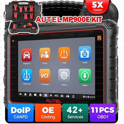 Autel MaxiPRO MP900E KIT Car Diagnostic Scanner ECU Coding Active Test +OBD1 Kit • $1299