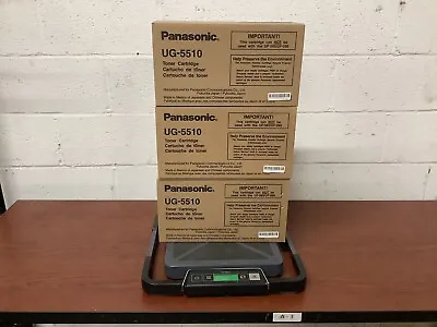 3-Panasonic UG5510 Toner Cartridge Black Genuine UF-780 UF-790 DX800 UF-6000 • $150