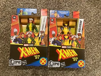 X-Men ‘97 Action Figure Lot Wolverine + Rogue NEW • $0.99