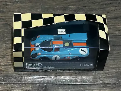 MINICHAMPS 1/43 PORSCHE 917K DAYTONA 1970 SIFFERT/REDMAN #1 Diecast Model Car • $54.49