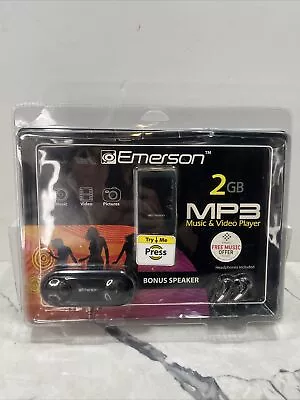 Vintage Emerson 2GB MP3 Music & Video Player (EMP516-2) • $39.99