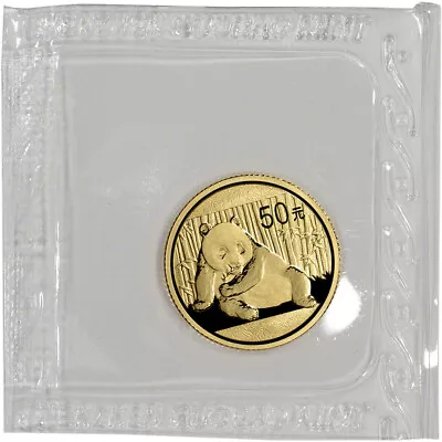 China Gold Panda 1/10 Oz - BU - Mint Sealed - Random Date • $267.90