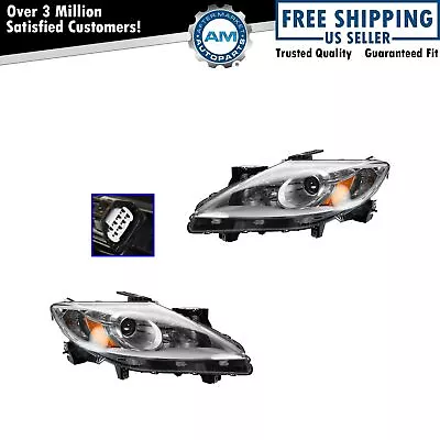 Headlight Set Left & Right Halogen For 2010-2012 Mazda CX-9 MA2518145 MA2519145 • $399.89