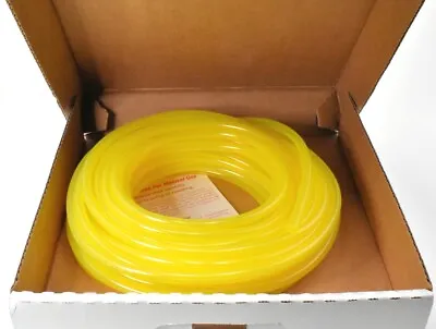 Tygon 50' Genuine F-4040-A 3/16  ID X 5/16  OD Yellow Fuel Line Tubing USA Made • $82.50