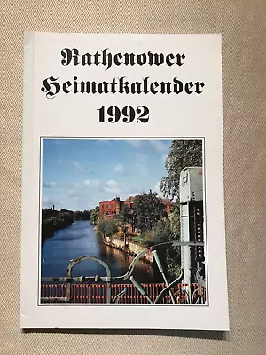 £7.97 • Buy Rathenow, Rathenower Home Calendar 1992, Illustrated, Listings, Home History
