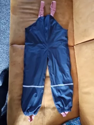 LUPILU Girls WATERPROOF PUDDLESUIT SNOWSUIT Age 4-6 • £6