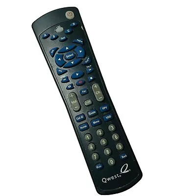 Qwest Motorola SRC-300A TV Remote Control Genuine Fully Working Black • $9.95