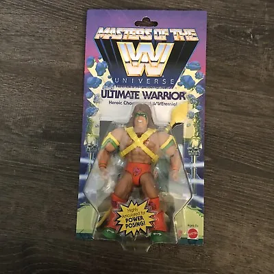 WWE Masters Of The WWE Universe Ultimate Warrior  Wave 1  • $24