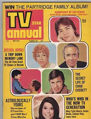 Tv Star Annual-may 1971-h.r. Pufnstuf-parteidge Family-henry Fonda-ron Howard-f+ • $14.95