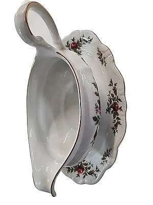 Johann Haviland Moss Rose Traditions Fine China 9  Gravy Boat W/ 10  Underplate • $17.99