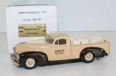 Minimarque 1/43 Us9a - 1946 Hudson Pick-up - Donuts Baked Daily • $391.50
