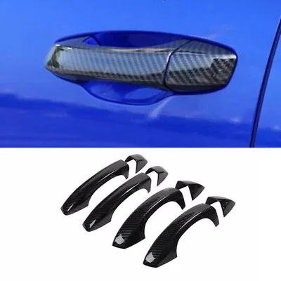 Carbon Fiber 8CPS Exterior Door Handle Cover Trim For Audi Q3 2019-2023  • $39.59