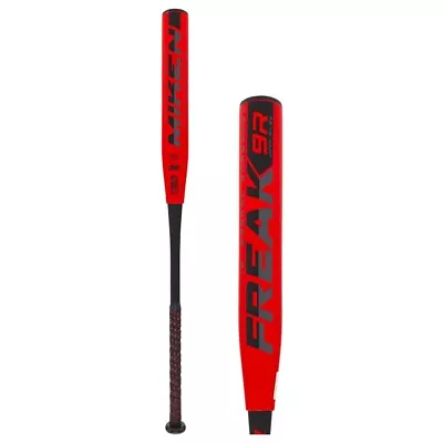 New 9R Josh Riley Miken Freak Slowpitch Bat 34  25 Oz Supermax 2 1/4  USSSA End • $134.99