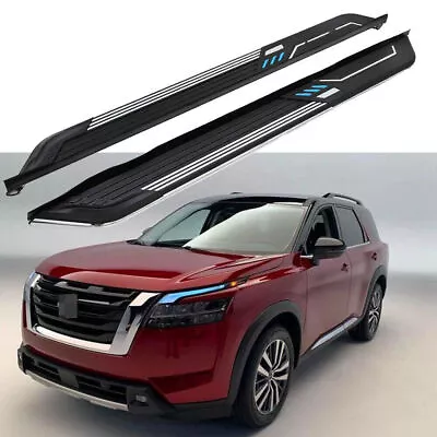 Fits For Nissan Pathfinder 2022+ Running Board Side Step Nerf Bar Stairs 2PCS • $672.33