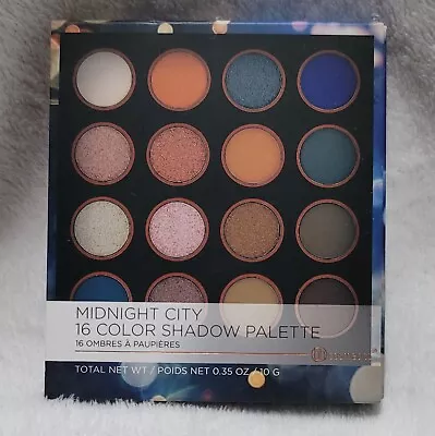 Bh Cosmetics Eyeshadow Palette Midnight City 16 Ombre Eyeshadows New • $13.99