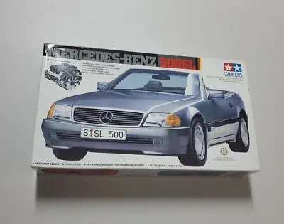 Tamiya Mercedes Benz 500SL 1:24 Scale Model  Car Kit Open Box • $49.99