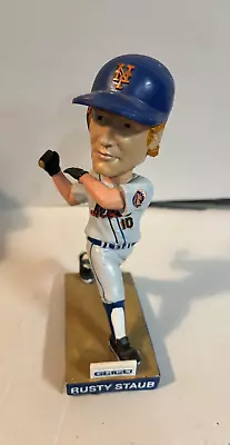 New York Mets Rusty Staub 50th Anniversary SGA Bobblehead No Bat • $19.99