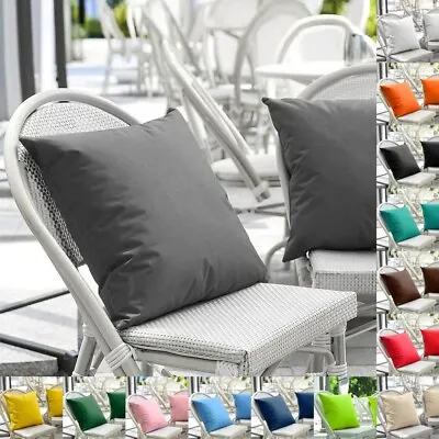 US WATERPROOF Outdoor Cushion Cover Garden Furniture Cushion 16  18  20  22  24  • $11.54