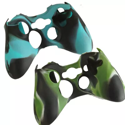 Skin Protective For Xbox 360 Controller 2 Packs Soft Silicone Gel Case Cover • $6.99