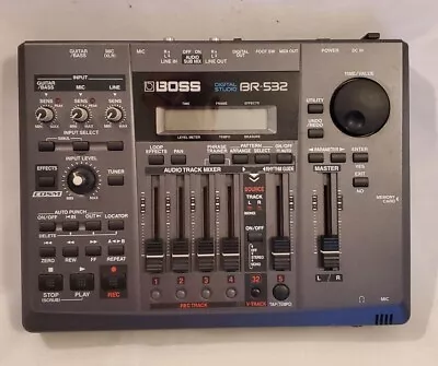 Boss BR-532 Digital Studio Compact 4-Track Recorder W/ Memory Card No Power Cord • $70